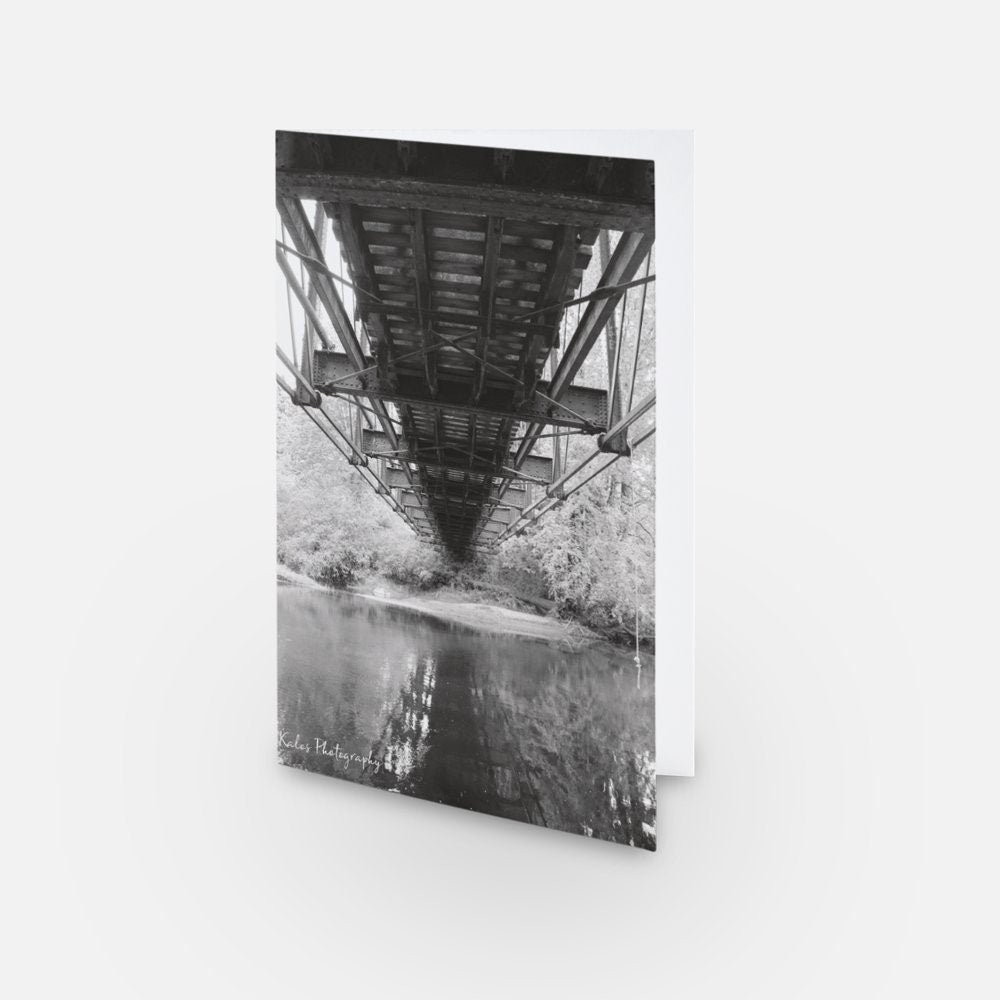 Under Trestle - Blank Card