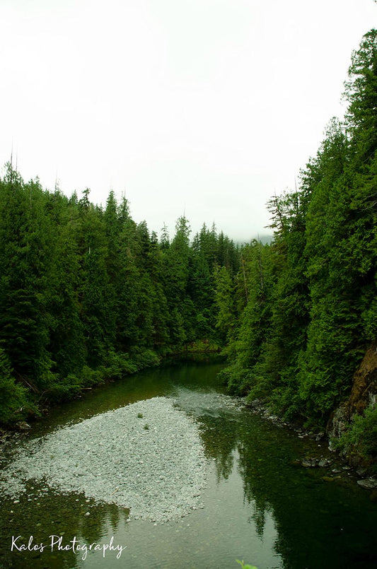 Canvas Print 24"x16" River Bed